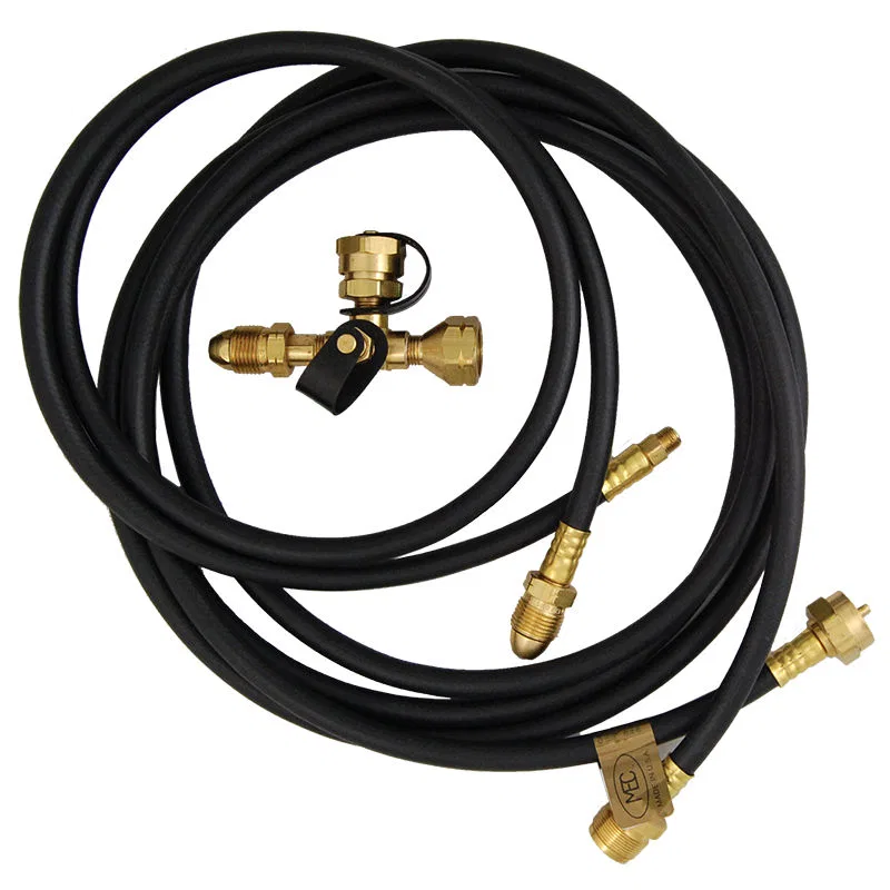 MER473 – AP PRODUCTS Propane Supply Splitter, Allows Connection Of Additional LP Gas Cylinders Or LP Gas System Exces...